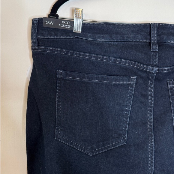 Liverpool Women's Midnight Flare Jeans - Picture 6 of 7